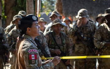 Multinational Forces Conduct Jungle Swimming at SV26
