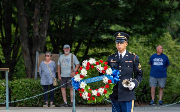 The Old Guard Association wreath-laying at the Tomb of the Unknown Soldier