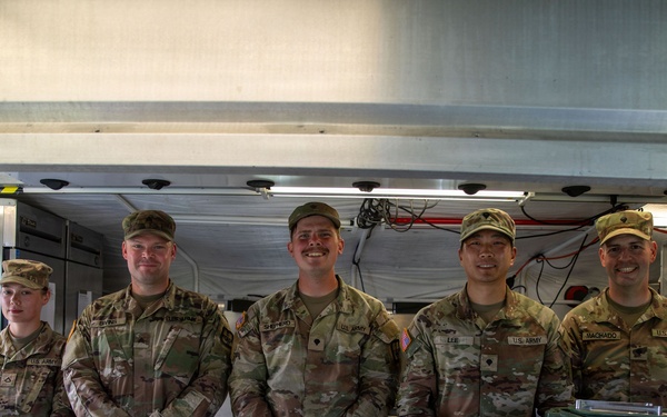 Day 2: 311th Field Hospital Team Executes Field-Feeding Mission During Connelly Competition
