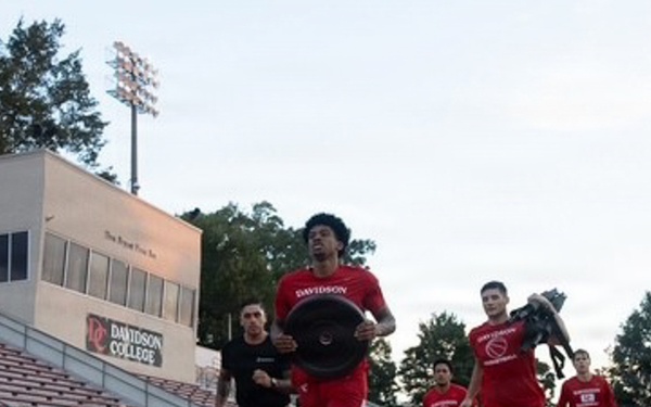 RSS North Charlotte Marines Train with Davidson College Athletes