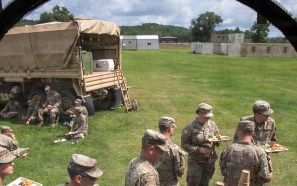 Day 2: 311th Field Hospital Team Executes Field-Feeding Mission During Connelly Competition