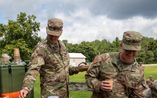 Day 2: 311th Field Hospital Team Executes Field-Feeding Mission During Connelly Competition