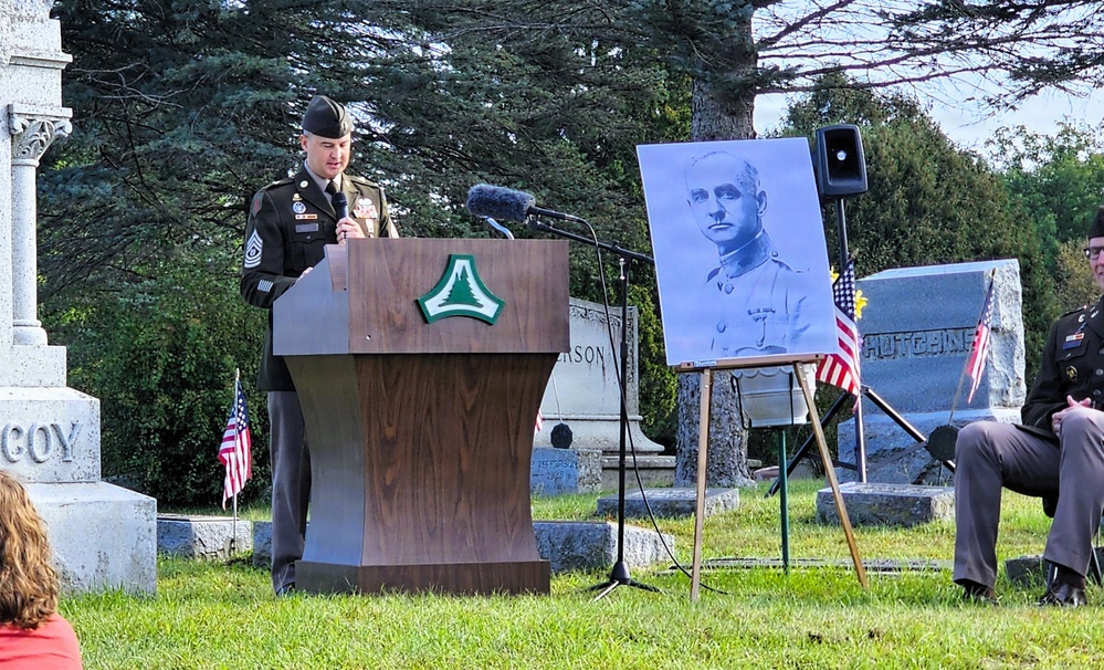 Fort McCoy honors namesake Maj. Gen. Robert Bruce McCoy during 2026 remembrance ceremony