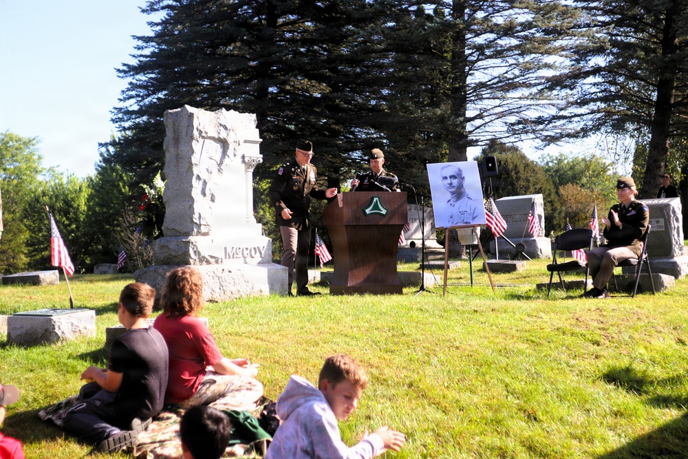 Fort McCoy honors namesake Maj. Gen. Robert Bruce McCoy during 2026 remembrance ceremony