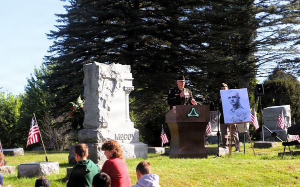 Fort McCoy honors namesake Maj. Gen. Robert Bruce McCoy during 2026 remembrance ceremony