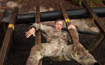 3rd Infantry Division Best of the Best candidates conduct obstacle course