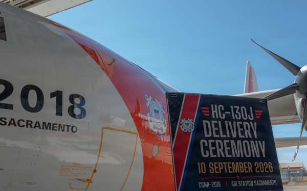 Coast Guard brings first HC‑130J to Air Station Sacramento