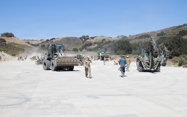 NMCB-4 Seabees Conduct Airfield Damage Repair, FTX 2026