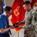 ROKAF Commander Presents Gift During 94th AAMDC Visit