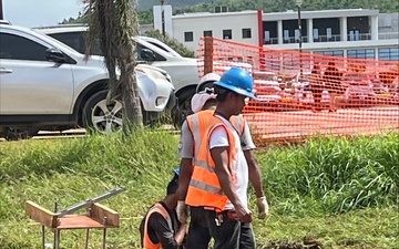 Permanent Utility Work Advances at Northern Marianas College