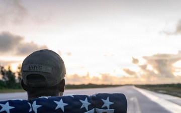 36th Contingency Response Group 9/11 silent ruck march