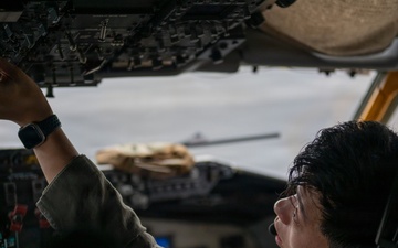 A Fueled Formation: JASDF F-2s and KC-46A Pegasus partner with USAF KC-135s