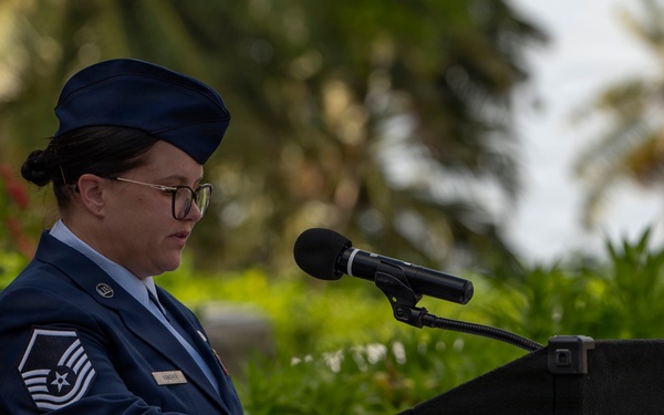 NSF Diego Garcia holds 9/11 Remembrance Ceremony