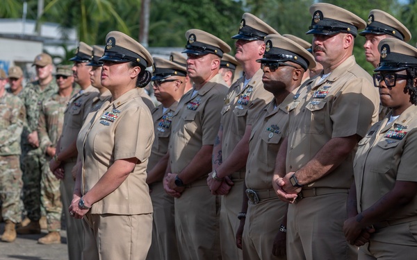 NSF Diego Garcia holds 9/11 Remembrance Ceremony