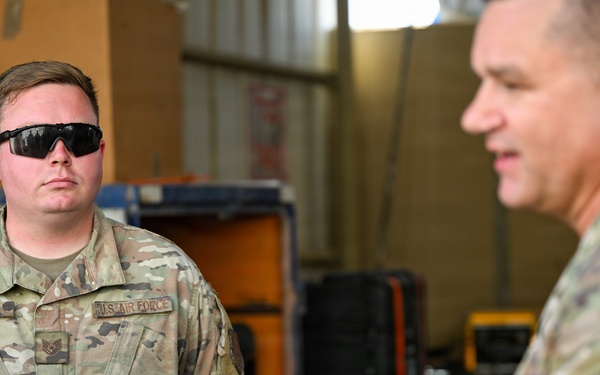 AFCENT Command Chief visits the CENTCOM AOR