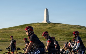 Air Force Heritage M2M Bike Ride Begins at Wright Brothers Memorial