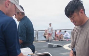 USS DONALD COOK (DDG 75) Steel Beach Picnic
