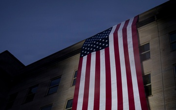 Pentagon 9/11 Flag Unfurling