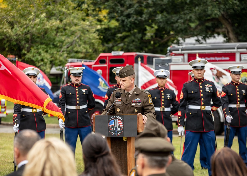 ‘Lady Liberty Has Scars’: Picatinny’s Commanding General reflects on 9/11’s enduring impact on freedom