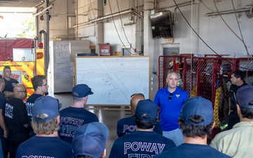 MCAS Miramar conducts a prescribed burn in preparation for the America’s Air Show 2026