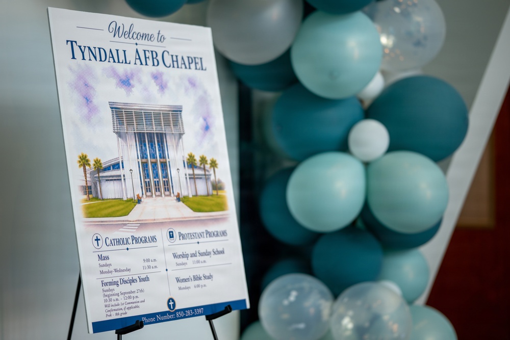 Tyndall dedicates new multi-faith chapel, marks significant milestone in rebuild