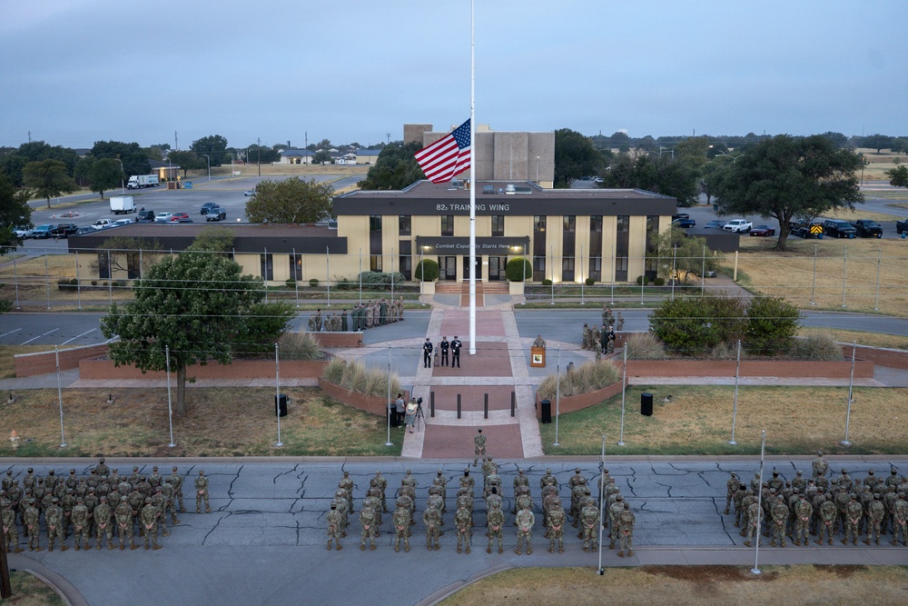 Sheppard AFB Gathers for Sept. 11 Remembrance Day Ceremony
