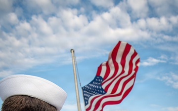 USS Nimitz Observes the 25th Anniversary of 9/11