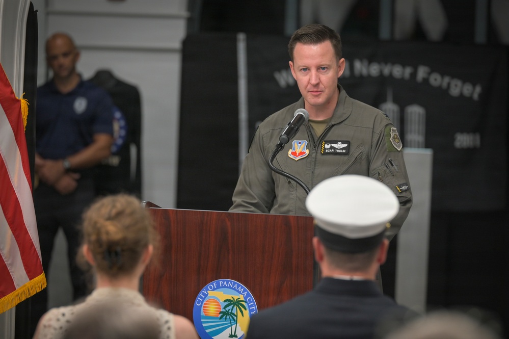 Team Tyndall attends Panama City 9/11 Memorial Ceremony