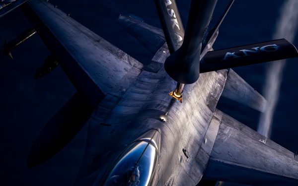F16s hold security in CENTCOM AOR