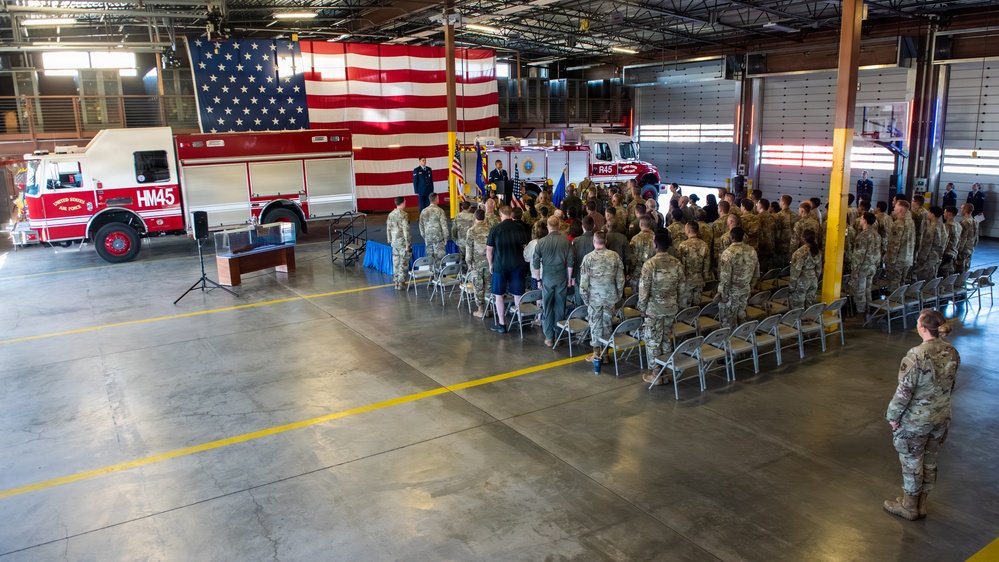 MAY WE NEVER FORGET: Travis conducts 9/11 Remembrance ceremony