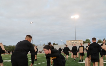 504th MP Soldiers Honor 9/11 through Remembrance  Workout
