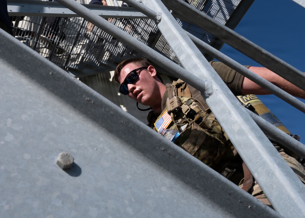 Steps of honor: MacDill’s 9/11 stair climb