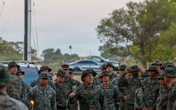 I Marine Expeditionary Force Information Group conducts Sept. 11 memorial hike