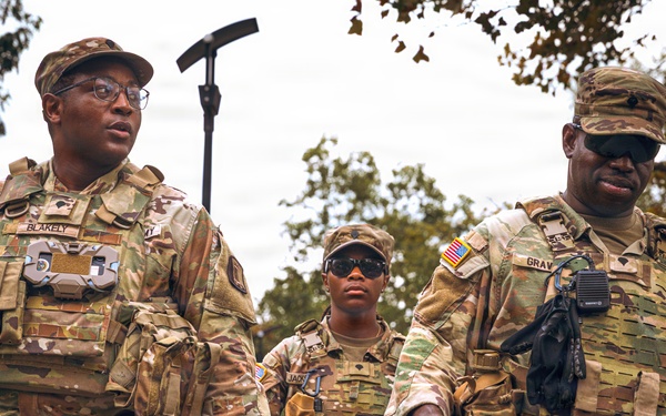 JTF DC National Guardsmen Patrol At Georgetown Waterfront Park