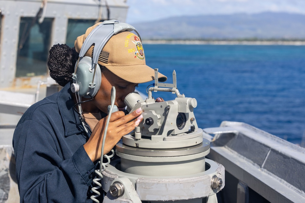 USS Wayne E. Meyer (DDG 108) Conducts Sea and Anchor