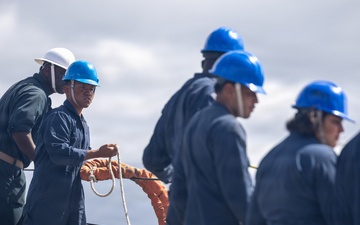 USS Wayne E. Meyer (DDG 108) Conducts Sea and Anchor