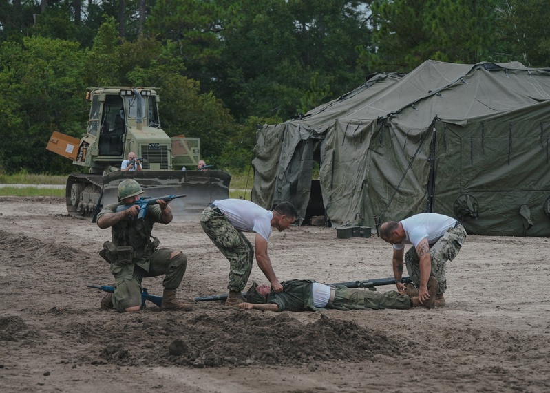 NCBC Gulfport Chief Selects Reenact Battle of Dong Xoai