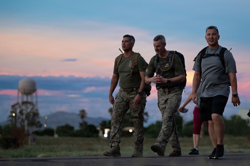 Davis-Monthan 9/11 Memorial Sunset Ruck