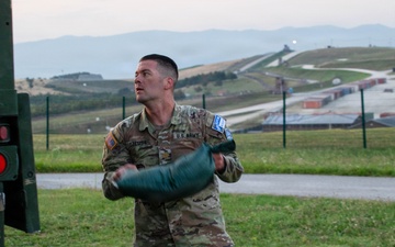 KFOR U.S. Army Soldiers conduct Army Combat Field Test at Camp Bondsteel
