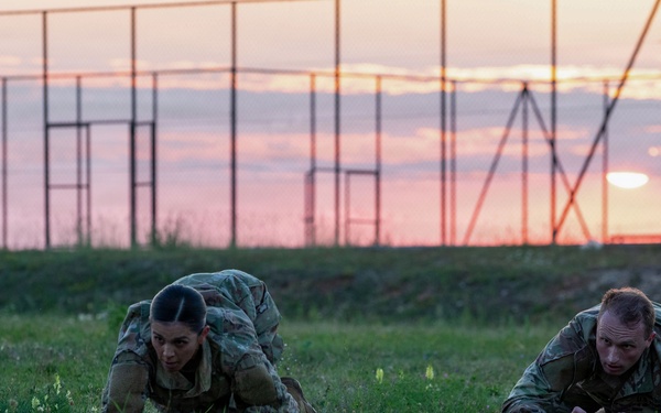 KFOR U.S. Army Soldiers conduct Army Combat Field Test at Camp Bondsteel