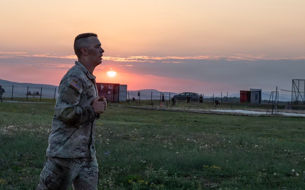 KFOR U.S. Army Soldiers conduct Army Combat Field Test at Camp Bondsteel