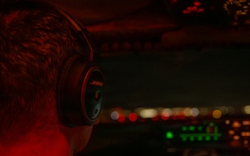 KC-135 refuels F-16s for regional deterrence