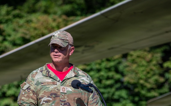 104th Fighter Wing Promotes David Sutherland to Chief Master Sergeant