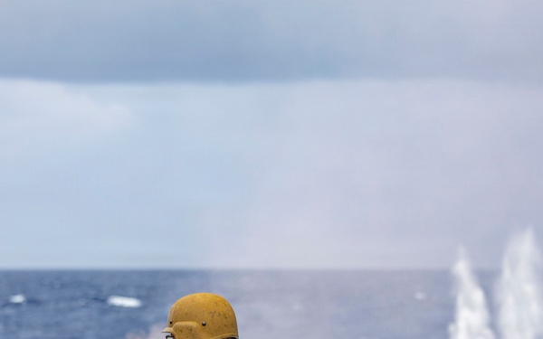 USS Benfold Conducts Crew-Served Weapons Qualifications