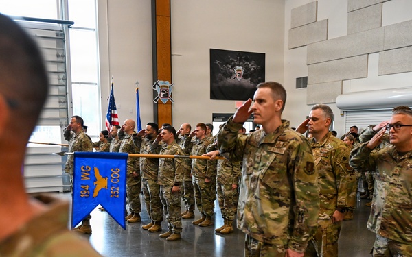 194th Wing welcomes a new commander