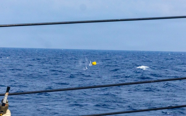 USS Benfold Conducts Crew-Served Weapons Qualifications