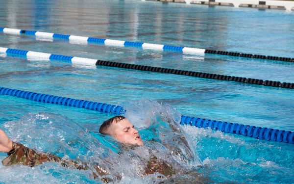 South Dakota Army National Guard's State Best Warrior Competition: Water Survival