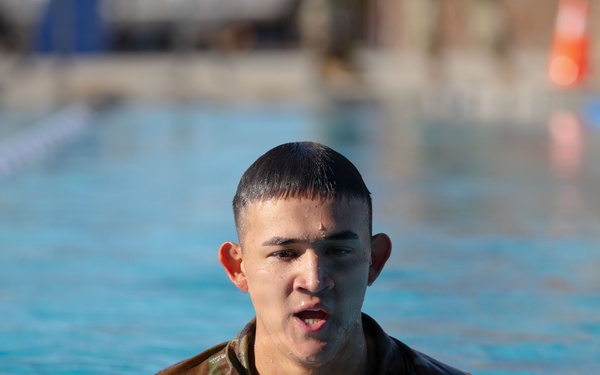 South Dakota Army National Guard's State Best Warrior Competition: Water Survival