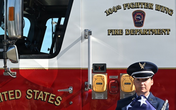 104th Fighter Wing Fire Department remembers September 11, 2001