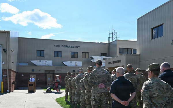 104th Fighter Wing Fire Department remembers September 11, 2001